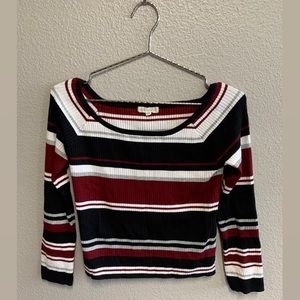 L.A. Hearts striped sweater